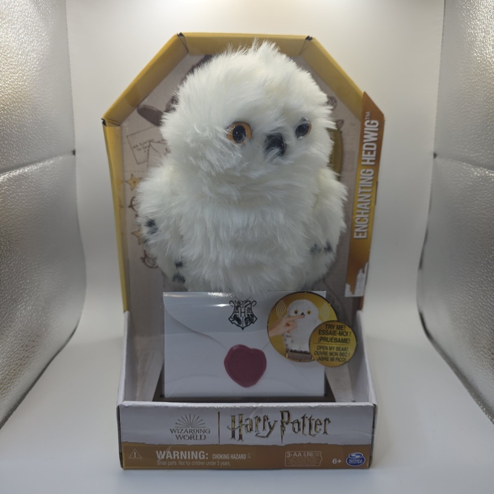 Harry Potter Wizarding World Enchanting Hedwig Interactive Harry Potter Owl New